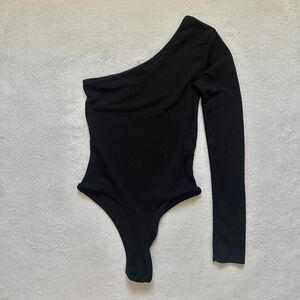 Prettylittlethings Half Shoulder Long Sleeve Bodysuit